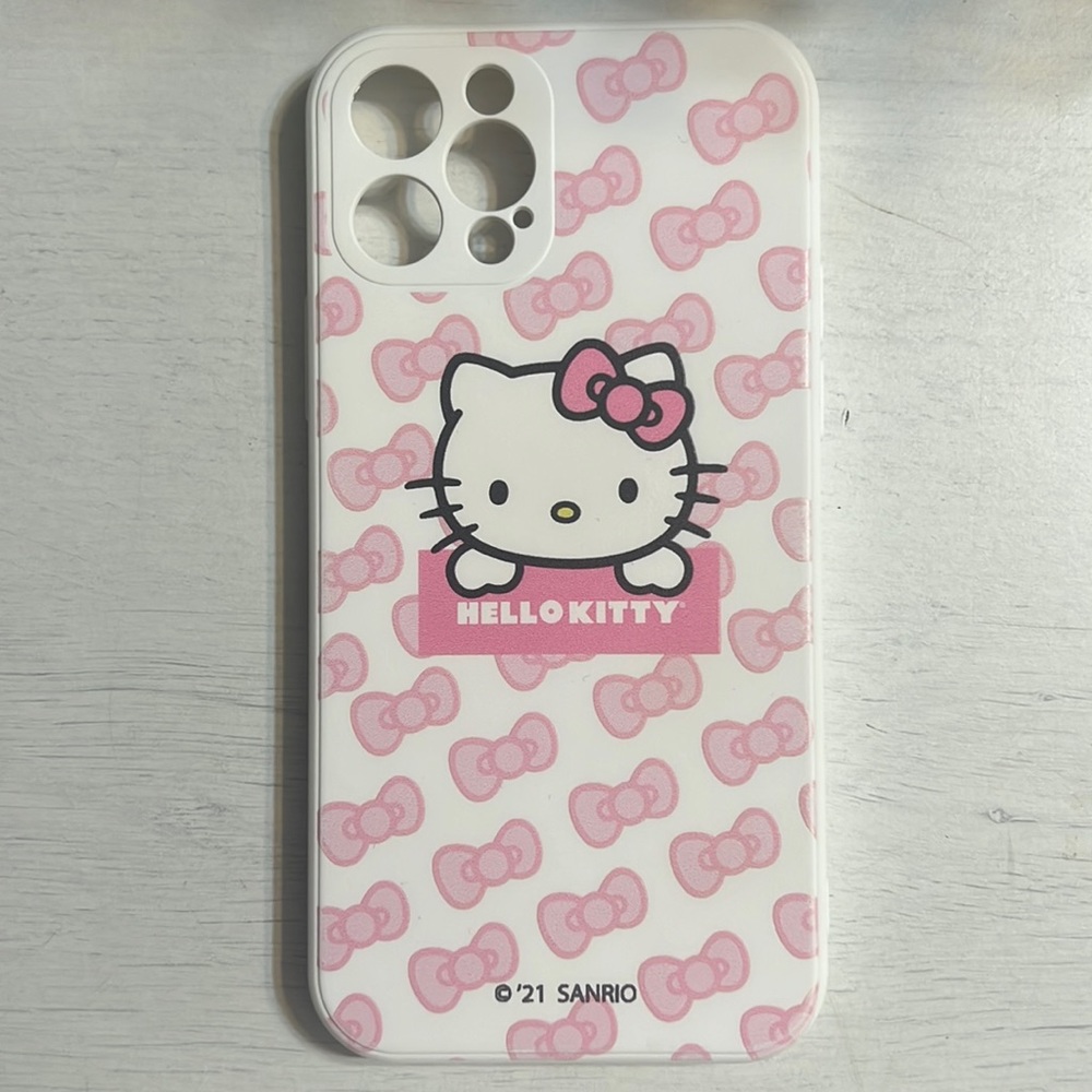 New iPhone 12 Pro Hello Kitty phone case